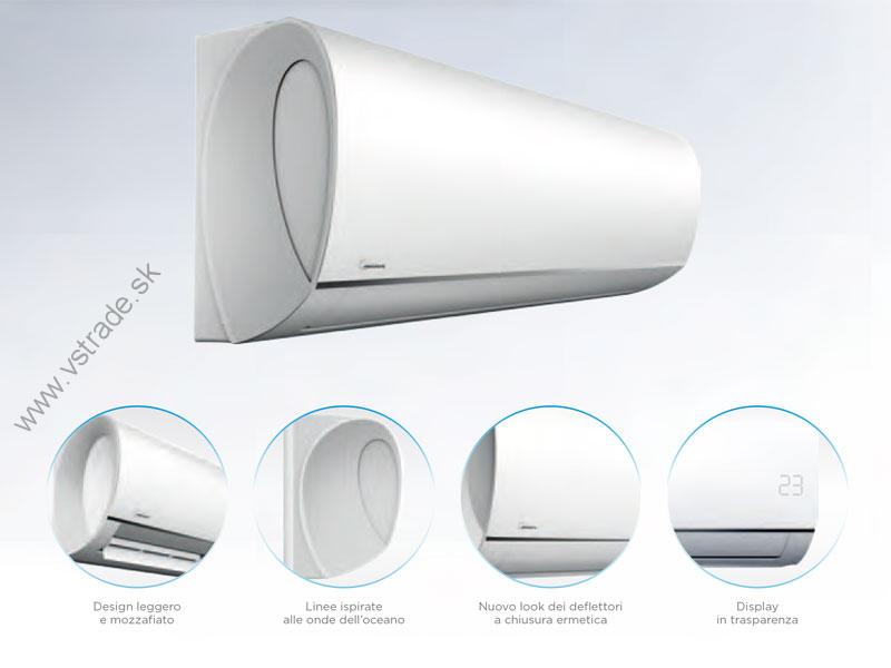 Klimatizácia Midea Blanc inverter 3,5 kW