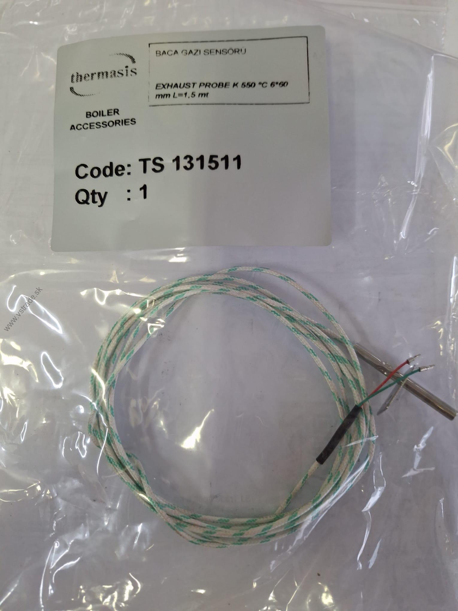 Hydra, Hydra Plus, Astra, čidlo spalinové 550 C, TS131511
