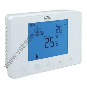 FER 109 - Programovateľný termostat káblový