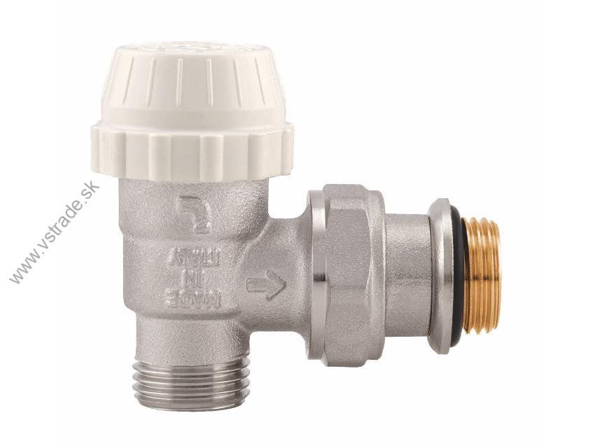 Rad. ventil termostatický rohový 1/2" na eurokonus