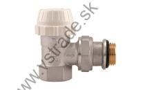 Rad. ventil termostatický rohový 1/2" 