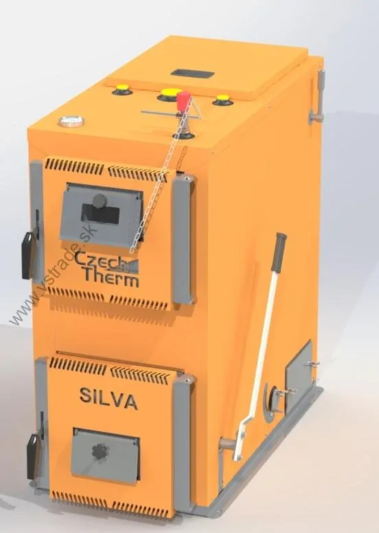 Czechtherm SILVA 12 kW emisná trieda 5 na drevo a uhlie